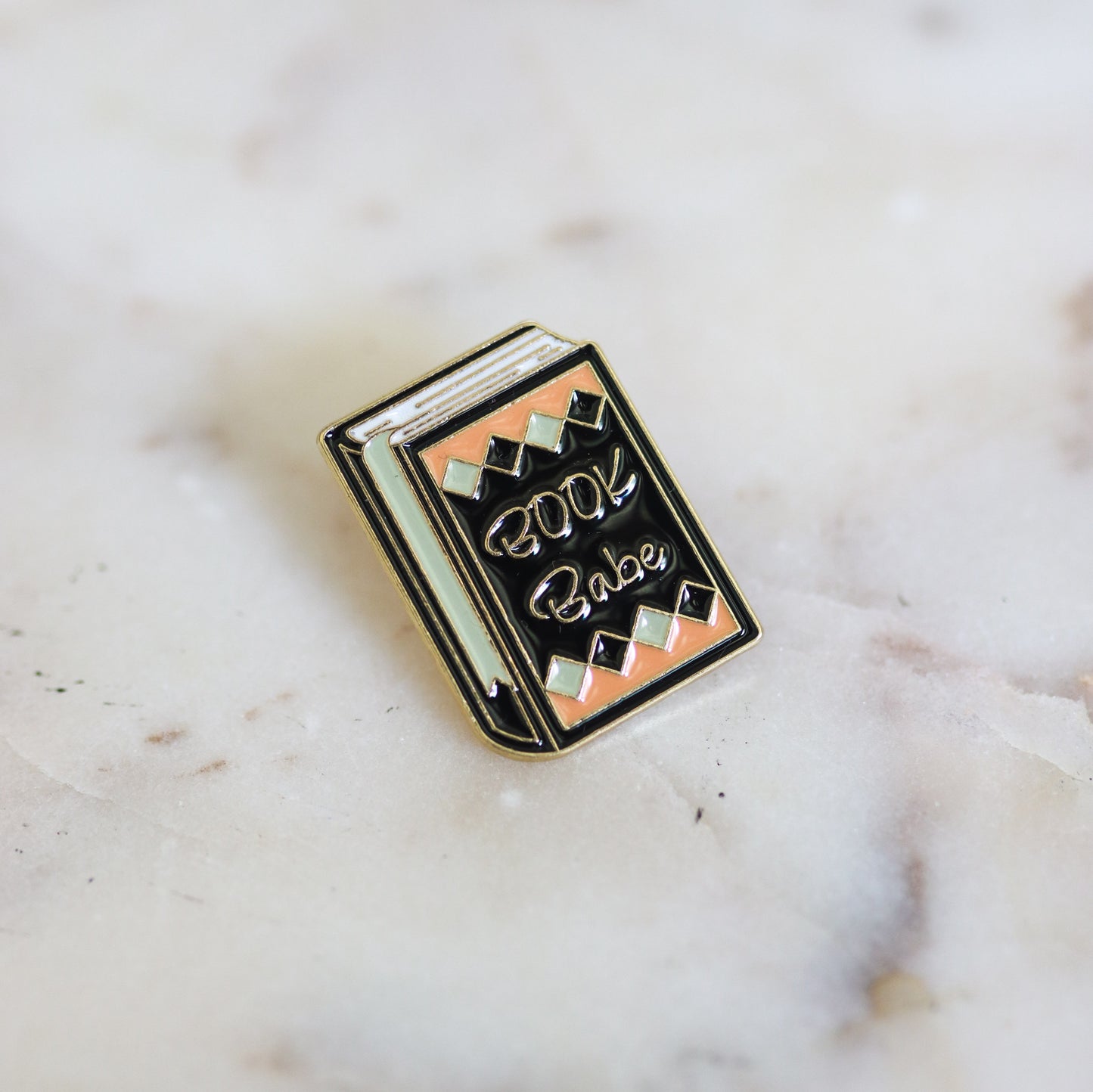 Enamel Book Pins