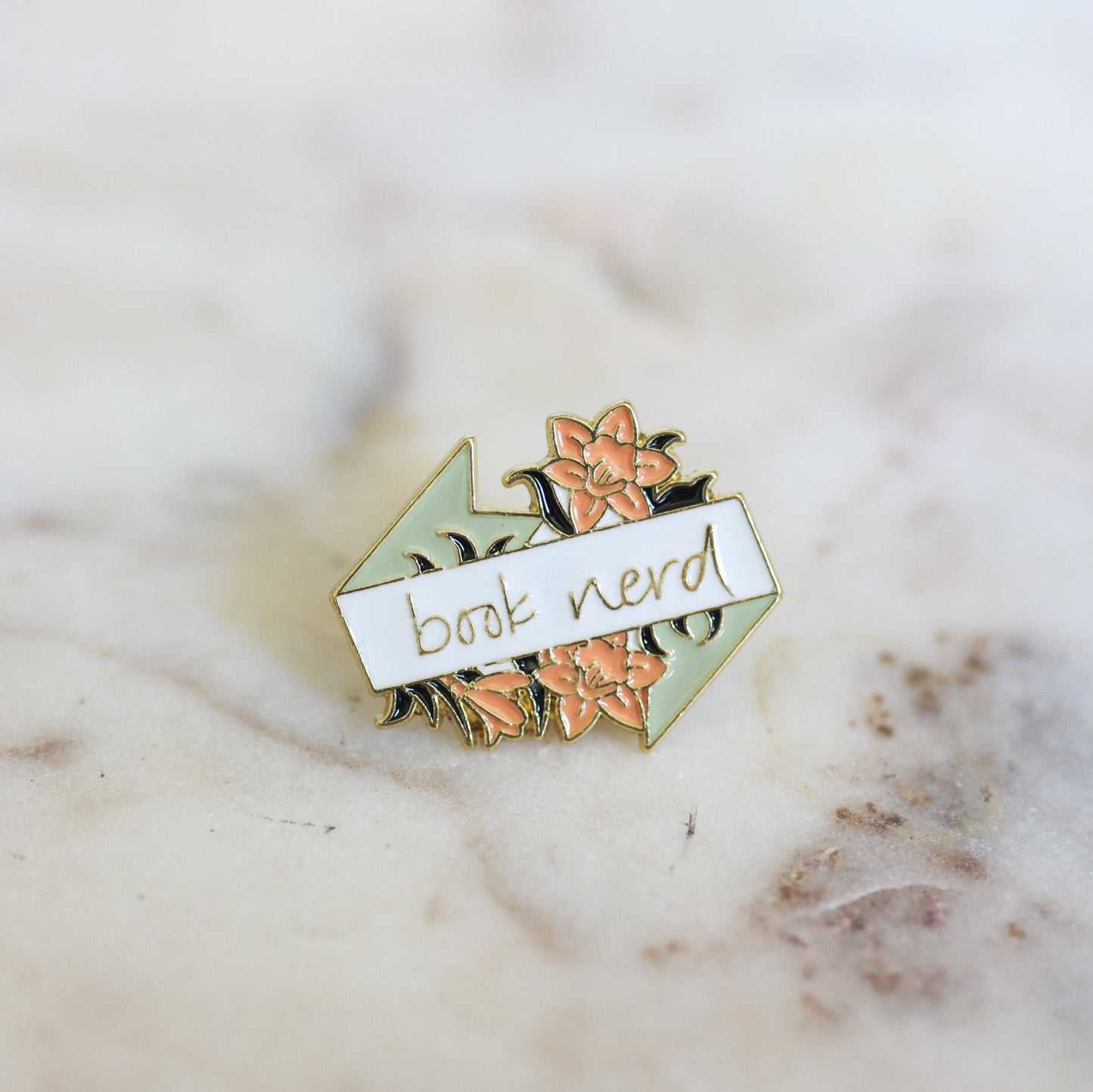 Enamel Book Pins