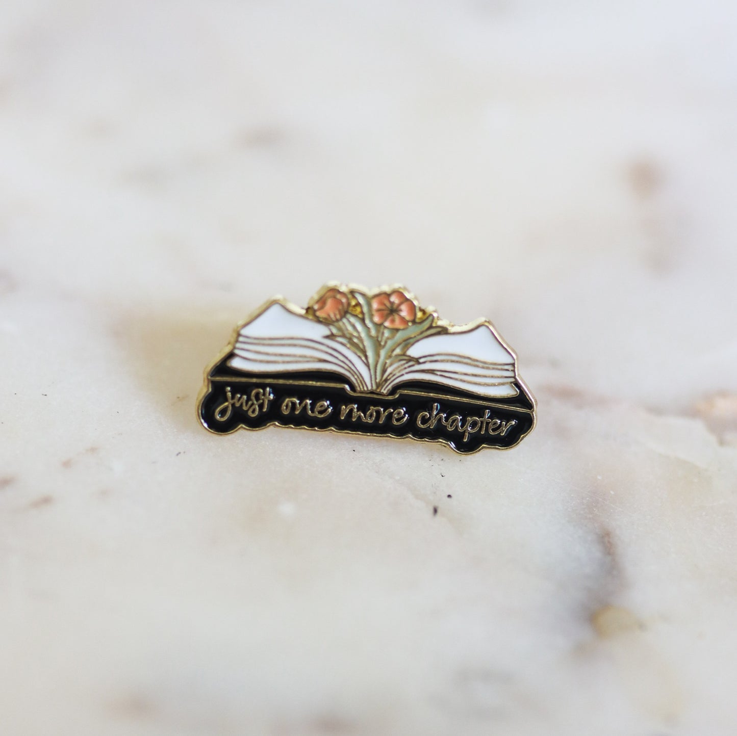 Enamel Book Pins